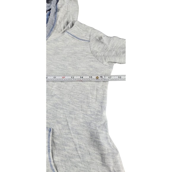 Columbia Women Gray Cotton Pullover kangaroo Pocket‎  Hoodie Sweatshirt Size M - Picture 3 of 7